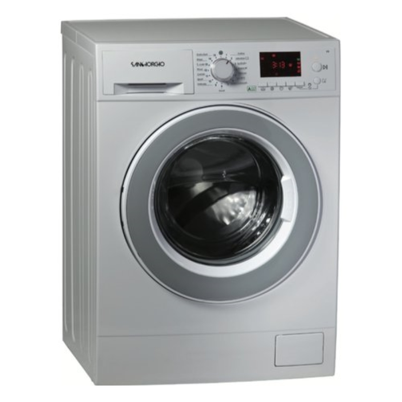TECNOSHOP Lavatrice slim Sangiorgio SES510D 5 KG libera installazione carica frontale 1000 giri classe A+